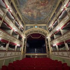 Das noch heute genutzte Stadttheater in Lecce