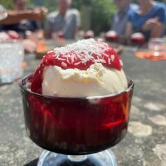 Spaghetti Eis vom Feinsten für die fleißgen SteinhauerInnen