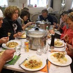 Sonntag Mittag bei "Poulet au curry"